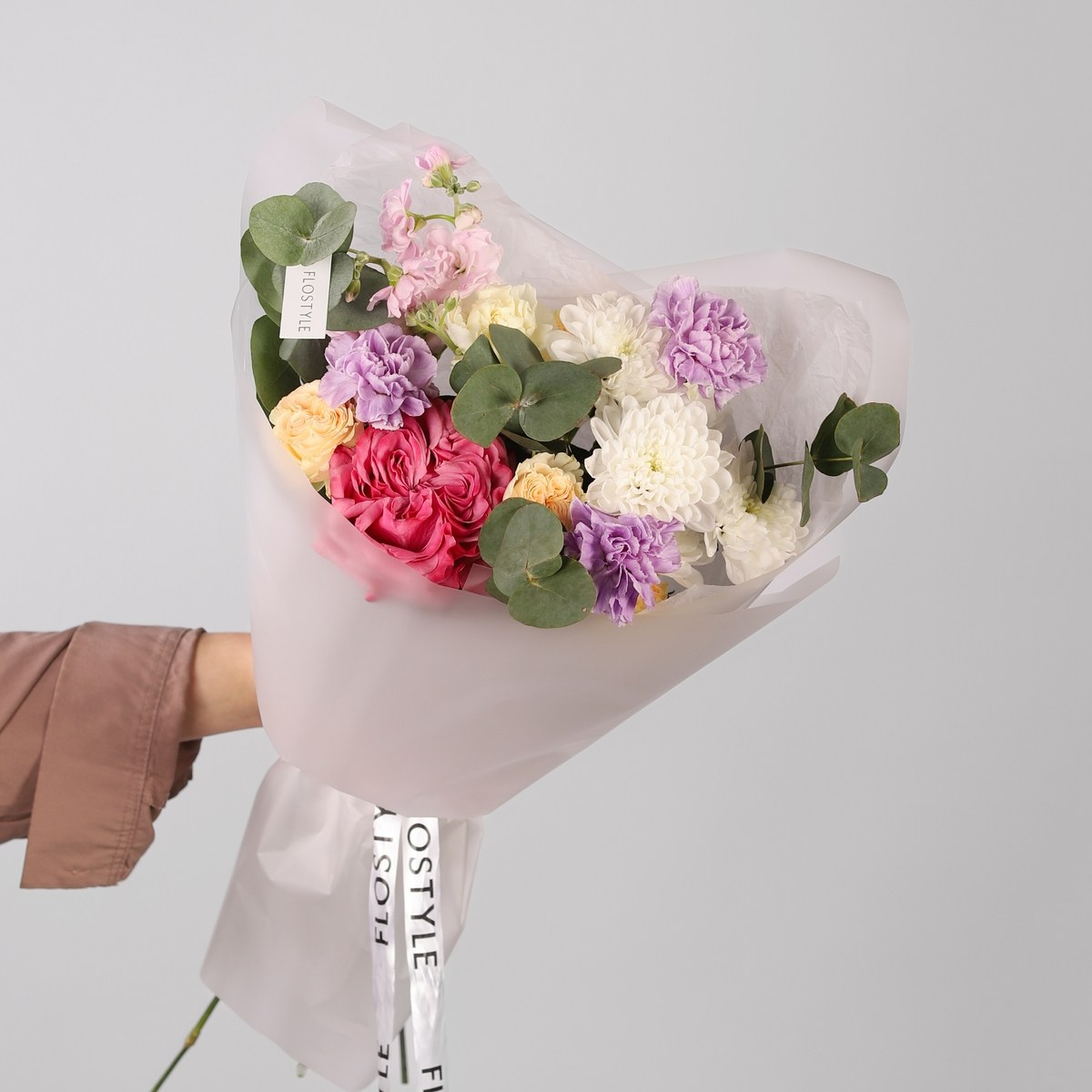 nedorogoj buket s hrizantemoj 6